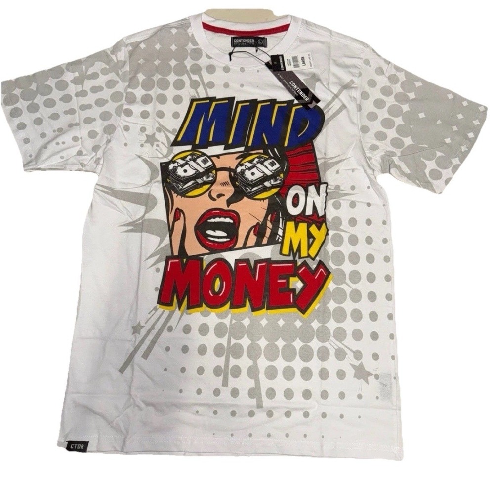 Mind On My Money Contenders Shirt New‎ with Tags size 3XL Graphic Tee